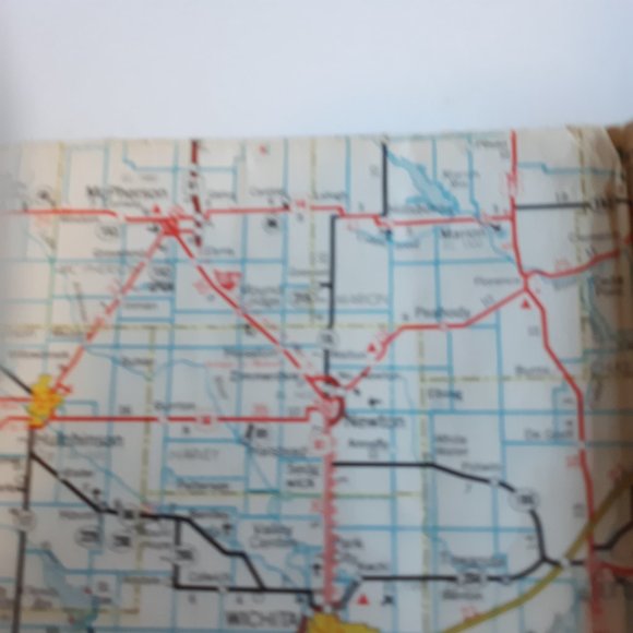 Kansas Official Map Highway Vintage Road Map - Picture 6 of 8